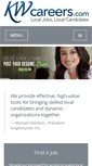 Mobile Screenshot of kwcareers.com